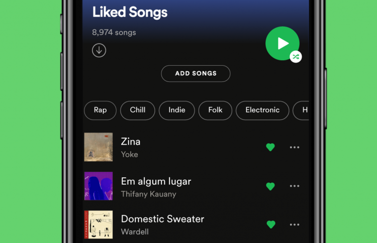 Как поставить дизлайк в spotify windows