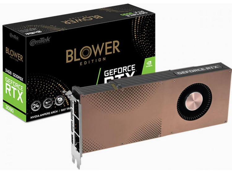 Emtek GeForce RTX 3090 Blower Edition