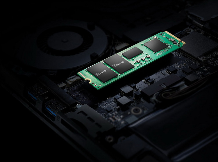 Intel представила серию доступных накопителей SSD 670p — до 2 Тбайт QLC и до 3500 Мбайт/с