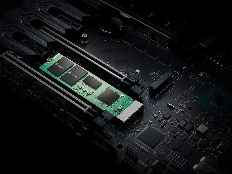 Intel представила серию доступных накопителей SSD 670p — до 2 Тбайт QLC и до 3500 Мбайт/с