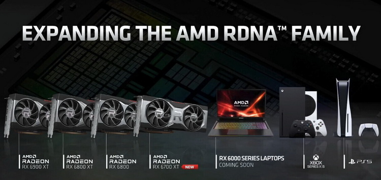AMD confirmed the upcoming announcement of Radeon RX 6000 mobile graphics cards