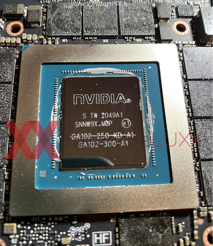 В составе GeForce RTX 3090 используются перемаркировыванные GPU для GeForce RTX 3080 Ti