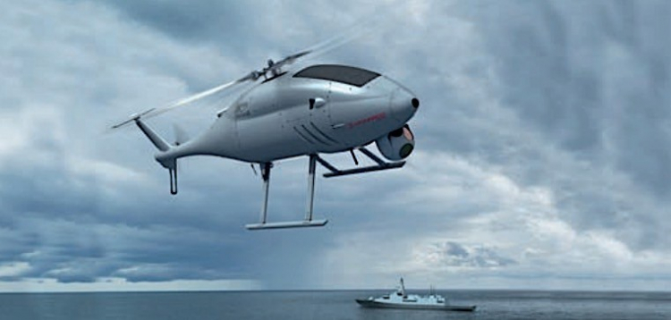 Беспилотный вертолёт-наблюдатель может стать частью военно-морского флота Австралии