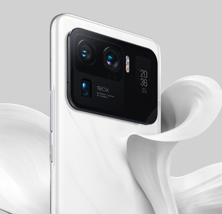 Xiaomi Mi 11 Ultra получил огромный блок тыльных камер со 120-кратным зумом  и дополнительным дисплеем