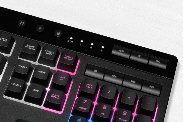 Игровые клавиатуры Corsair K55 RGB Pro и K55 RGB Pro XT наделены набором макро-кнопок