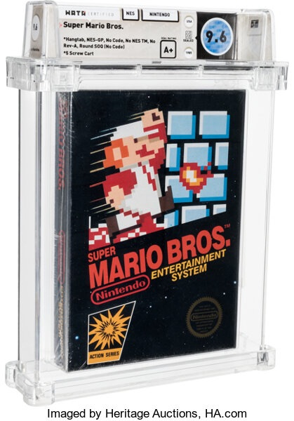Super Mario Bros. стала самой дорогой из когда-либо проданных игр