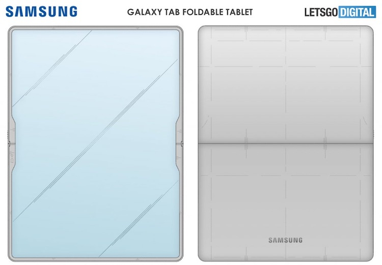 Samsung придумала складной планшет-книжку с гибким дисплеем