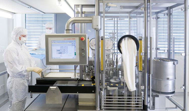 A bioreactor manufactured by Tesla's CureVac. Image source: CureVac