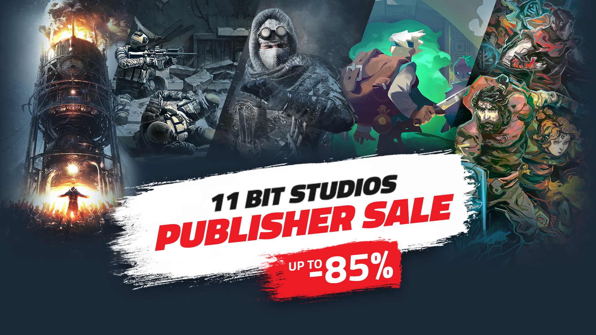 Frostpunk, Moonlighter и This War of Mine — в Steam стартовала распродажа игр 11 bit studios со скидками до 90 %