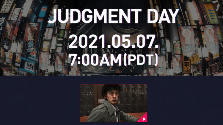 Один из фрагментов игры на тизер-странице Judgment Day