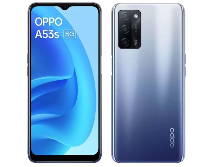 Смартфон OPPO A53s 5G с экраном HD и тройной камерой обойдётся в $200