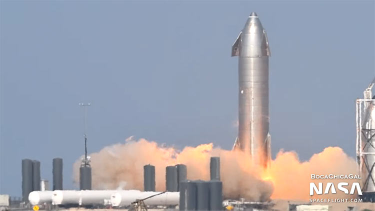 SpaceX приблизилась к важному запуску Starship — прошли огневые испытания прототипа SN15