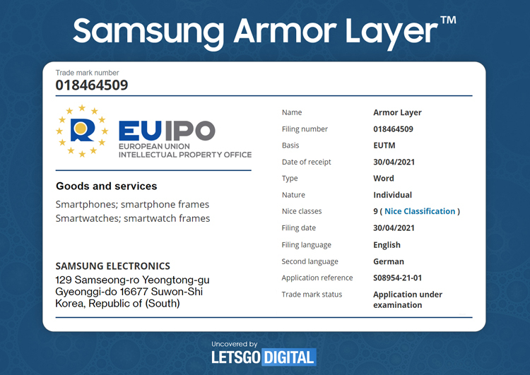 Samsung разрабатывает «броню» для смартфонов с гибким дисплеем