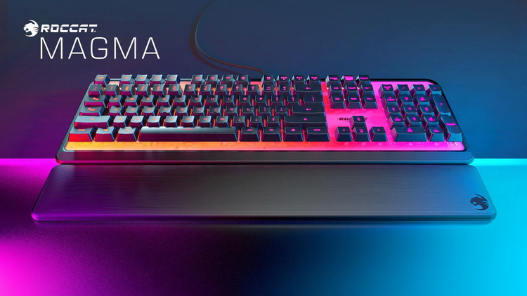 Roccat представила игровые клавиатуры Magma и Pyro с RGB-подсветкой