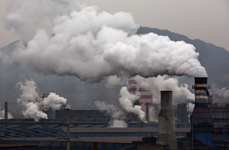 Китай обогнал по объёму выбросов парниковых газов все развитые страны вместе взятые