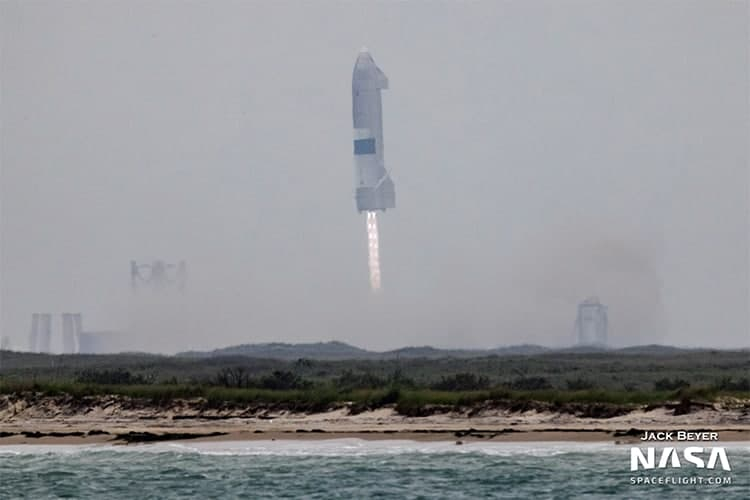 SpaceX запланировала тестовый полёт космического корабля Starship из Техаса на Гавайи