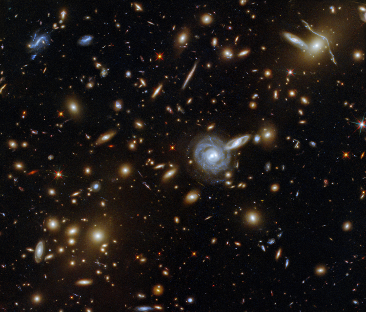 Фото дня: рой галактик в созвездии Часов