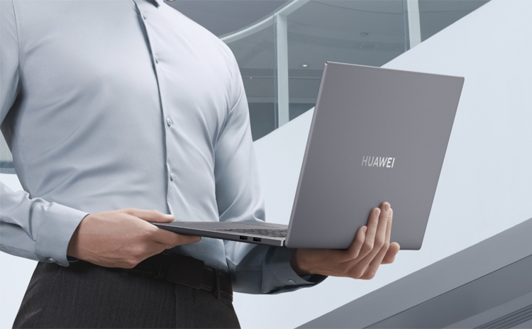 Huawei представила тонкий производительный ноутбук MateBook 16 с экраном 2.5К и процессором AMD
