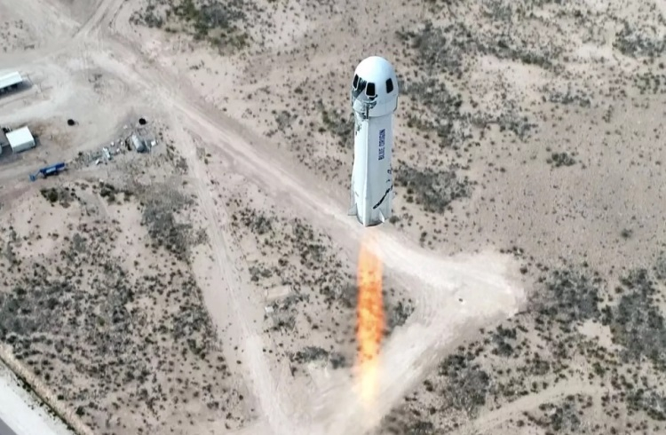 Первый космический турист Blue Origin заплатит за полёт не менее $2,8 млн