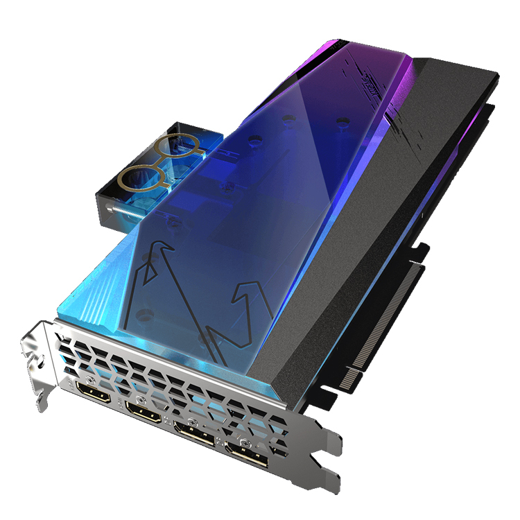Gigabyte представила ускоритель Aorus Radeon RX 6900 XT с жидкостным охлаждением на базе Navi 21 XTXH