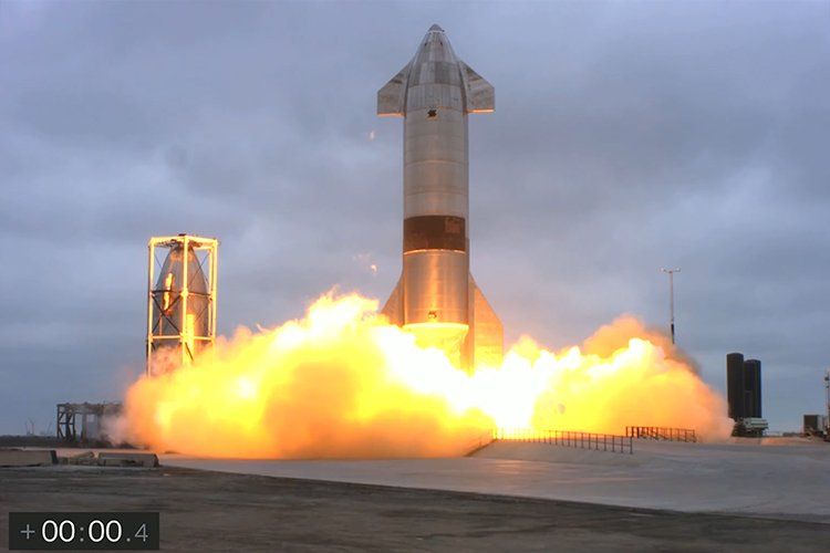 Илон Маск опубликовал снимок прототипа космического корабля Starship SN16