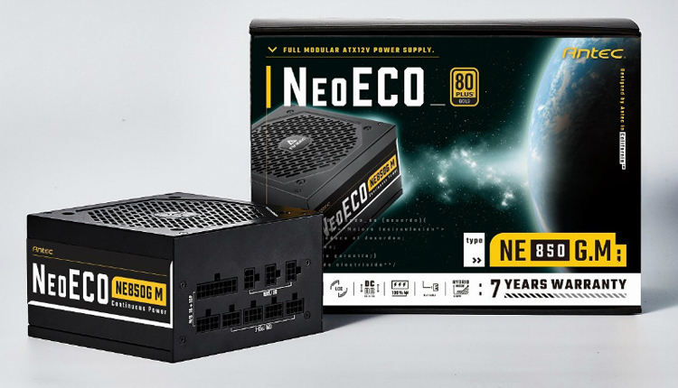Блоки питания Antec NeoECO Gold Modular доступны в чёрном и белом исполнениях