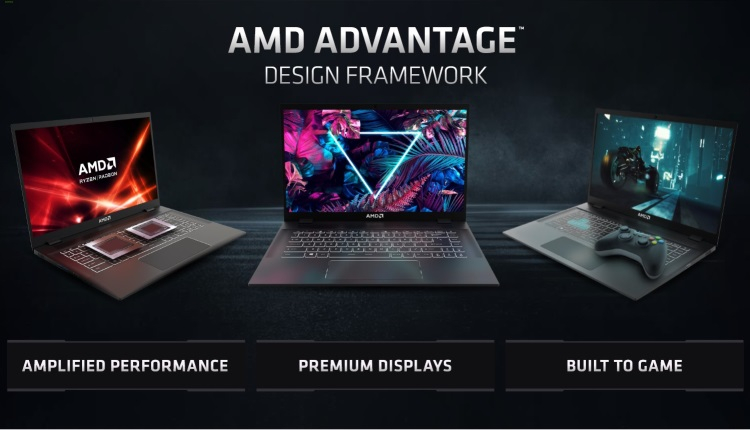 AMD представила Advantage Design Framework — концепцию идеального игрового ноутбука