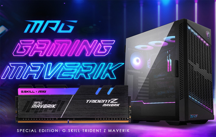 G.Skill и MSI представили оперативную память Trident Z Maverik DDR4 с частотой 3600 МГц