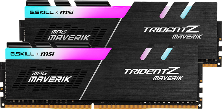 G.Skill и MSI представили оперативную память Trident Z Maverik DDR4 с частотой 3600 МГц