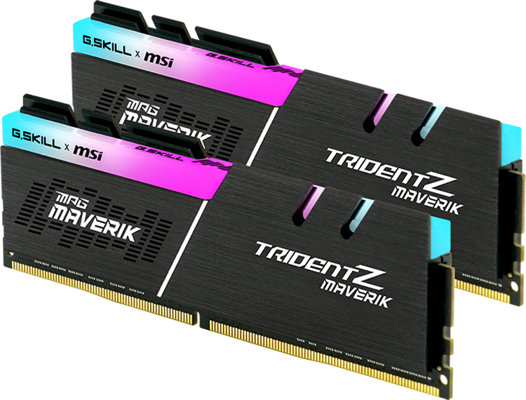 G.Skill и MSI представили оперативную память Trident Z Maverik DDR4 с частотой 3600 МГц