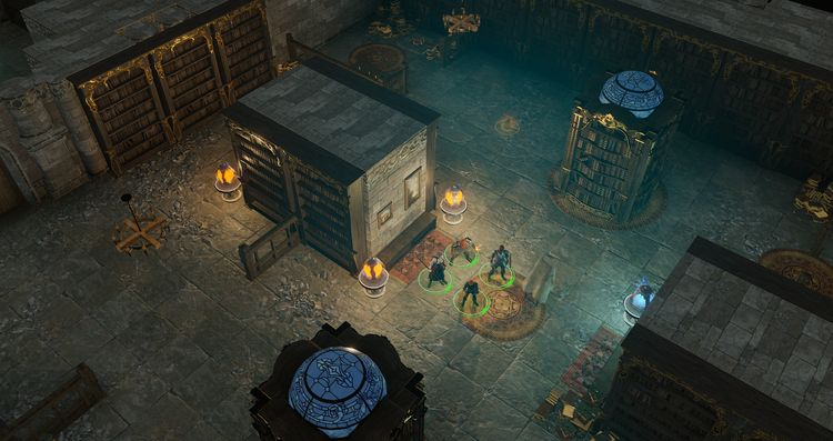  Dungeon Maker — библиотека в новом окружении Stronghold 