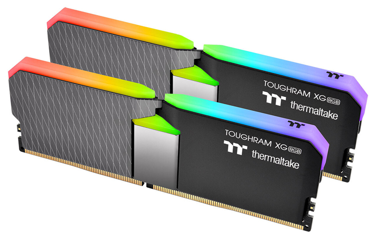 Thermaltake представила новые комплекты памяти Toughram XG RGB с подсветкой