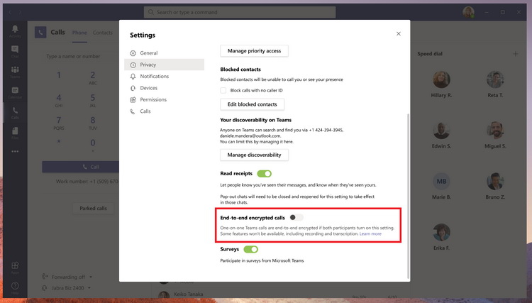 Microsoft Teams получит сквозное шифрование в июле