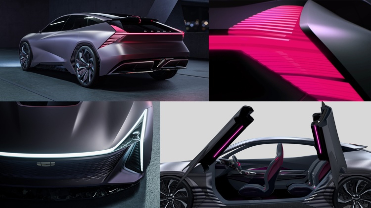 Geely показала футуристический концепт Vision Starburst — электромобиль будущего с обилием RGB-подсветки