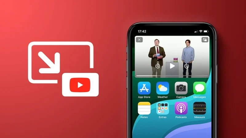 YouTube официально запустит режим "картинка в картинке" на iPhone и iPad