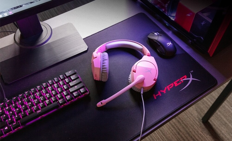 HyperX представила игровую гарнитуру Cloud Stinger в розовом цвете