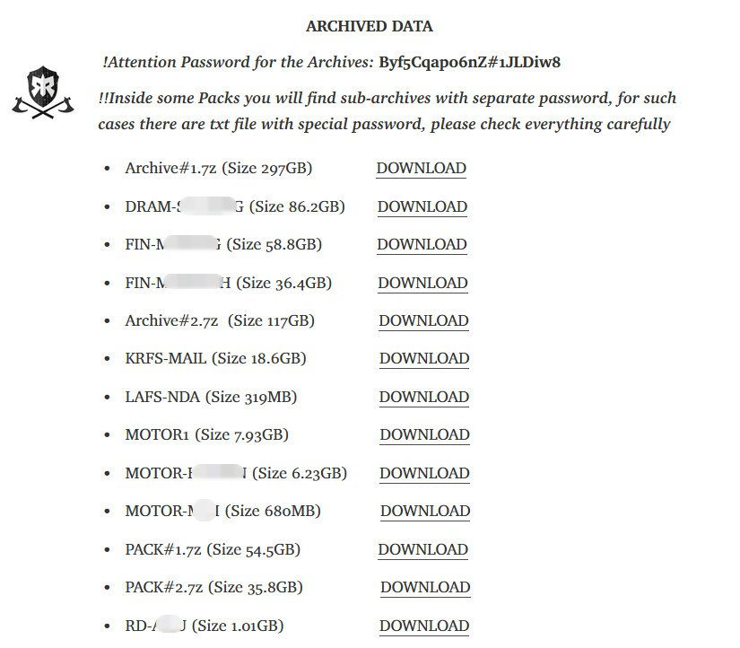 Хакеры опубликовали около 700 Гбайт украденной у ADATA информации