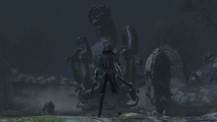Ранняя версия Змеиного кома, источник изображения: Bloodborne Wiki