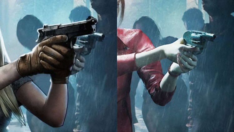 Реклама игры The Walking Dead: Survivors оказалась подозрительно похожей на постер Resident Evil 2