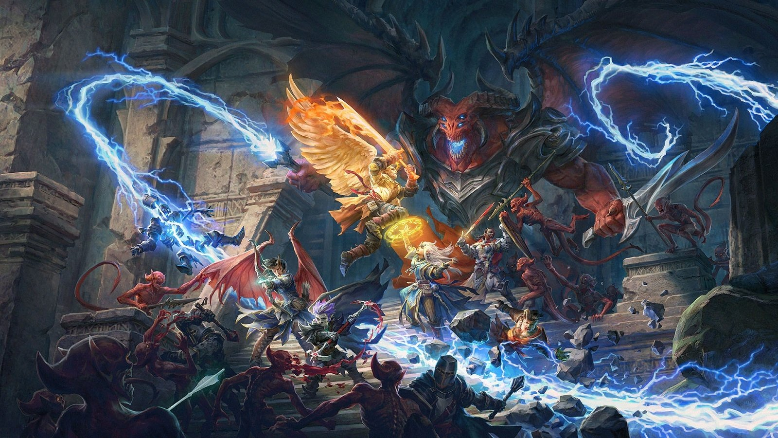В дневнике разработки Pathfinder: Wrath of the Righteous показали осаду грандиозной крепости