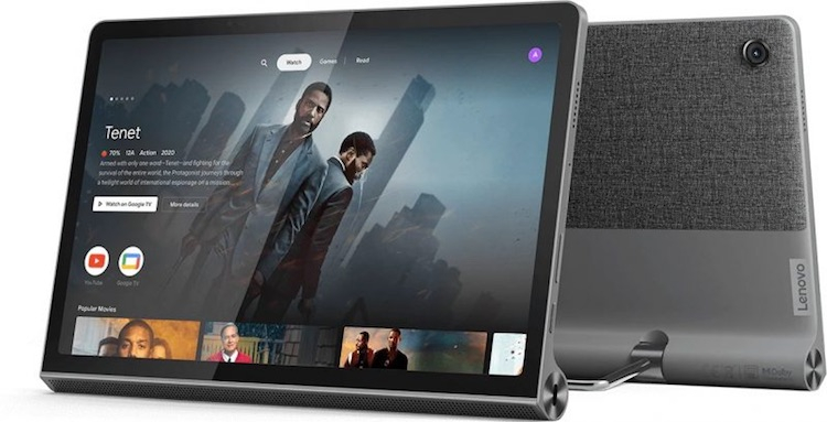 Lenovo представила планшеты Yoga Tab 11 и Tab P11 Plus