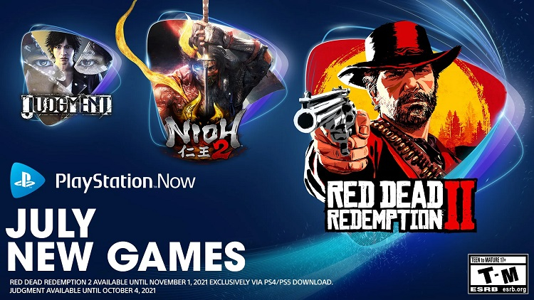 God of War, Red Dead Redemption 2, Judgment и другие игры пополнят библиотеку PlayStation Now в июле