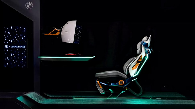 BMW представила игровое кресло будущего со встроенным климат-контролем и искусственным интеллектом