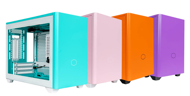 Cooler Master представила компактный корпус MasterBox NR200P в ярких цветах