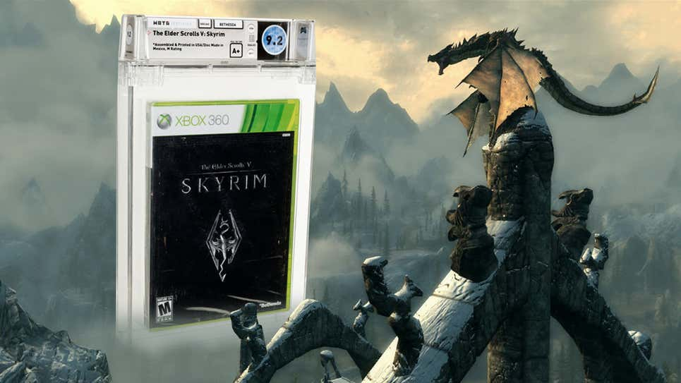 Запечатанную копию TES V: Skyrim для Xbox 360 продали на аукционе за $600