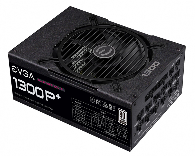 EVGA представила блоки питания SuperNOVA P+ мощностью до 1600 Вт