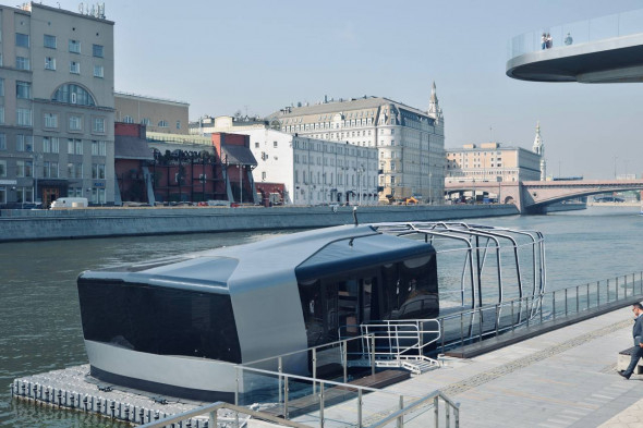 В 2022 году по Москве начнут ходить электрические речные трамваи