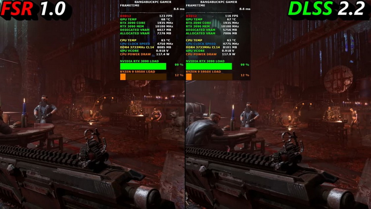 NVIDIA DLSS и AMD FidelityFX Super Resolution сравнили в играх — пока всё не так однозначно