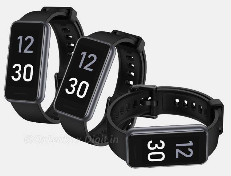 Realme готовит фитнес-браслет Band 2 с 1,4-дюймовым экраном и Bluetooth 5.1