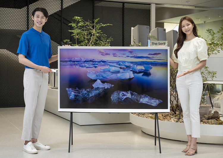 Представлен интерьерный телевизор Samsung The Serif с диагональю 65 дюймов
